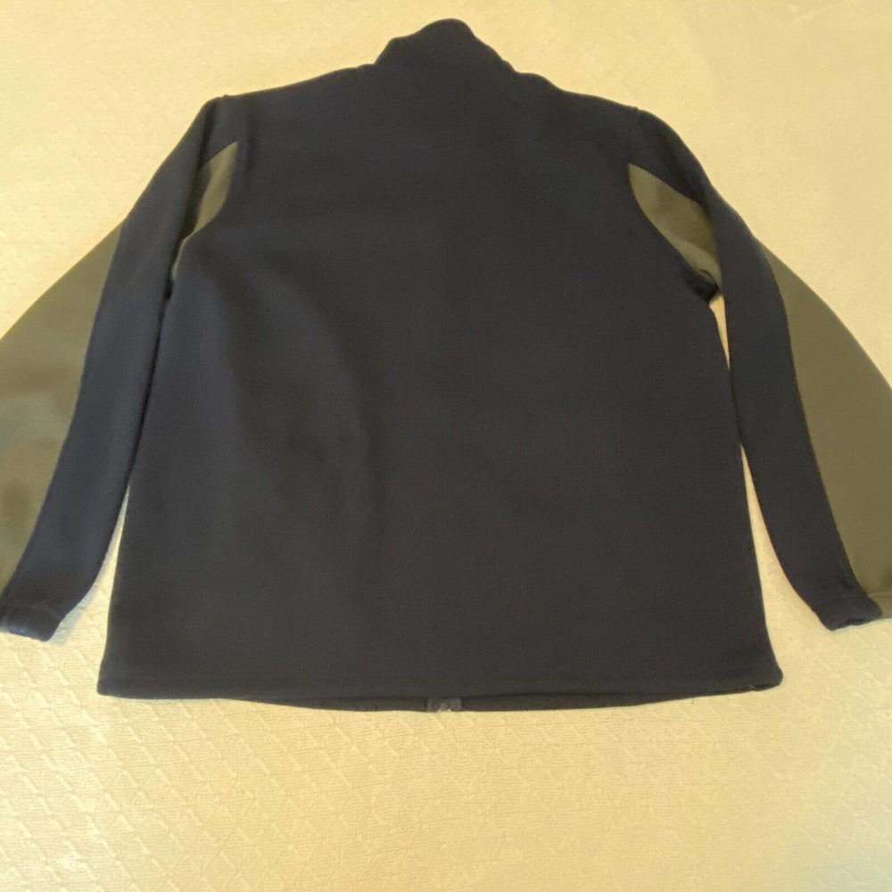 Denver Broncos NFL Jacket Mens Size XXL Blue Full Zip Long Sleeve/Pockets - Picture 16 of 16